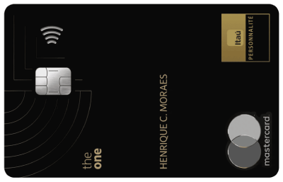 Itaú The One Mastercard Black Personnalité